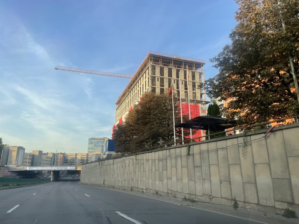 Yellowstone (J. Jasinskio g. 14) - Office center - construction photos