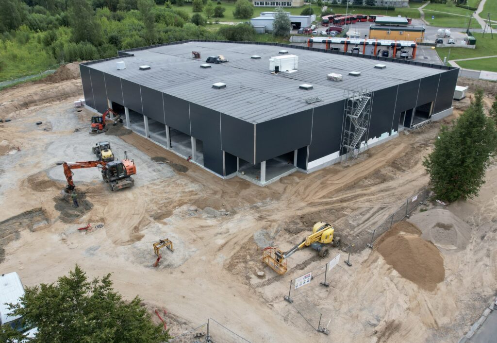 Rimi Linksmoji g. 66A (Linksmoji g. 66A) - Food store - construction photos