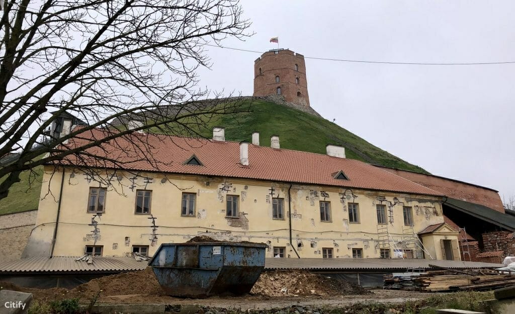 Pilininko namas (Arsenalo g. 1) - Museum - construction photos