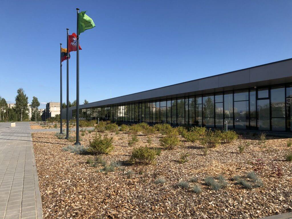 Katalikiškas darželis ir mokykla Pašilaičiuose (Medeinos g. 14) - Pamata vai vidējā izglītība - būvdarbu attēli