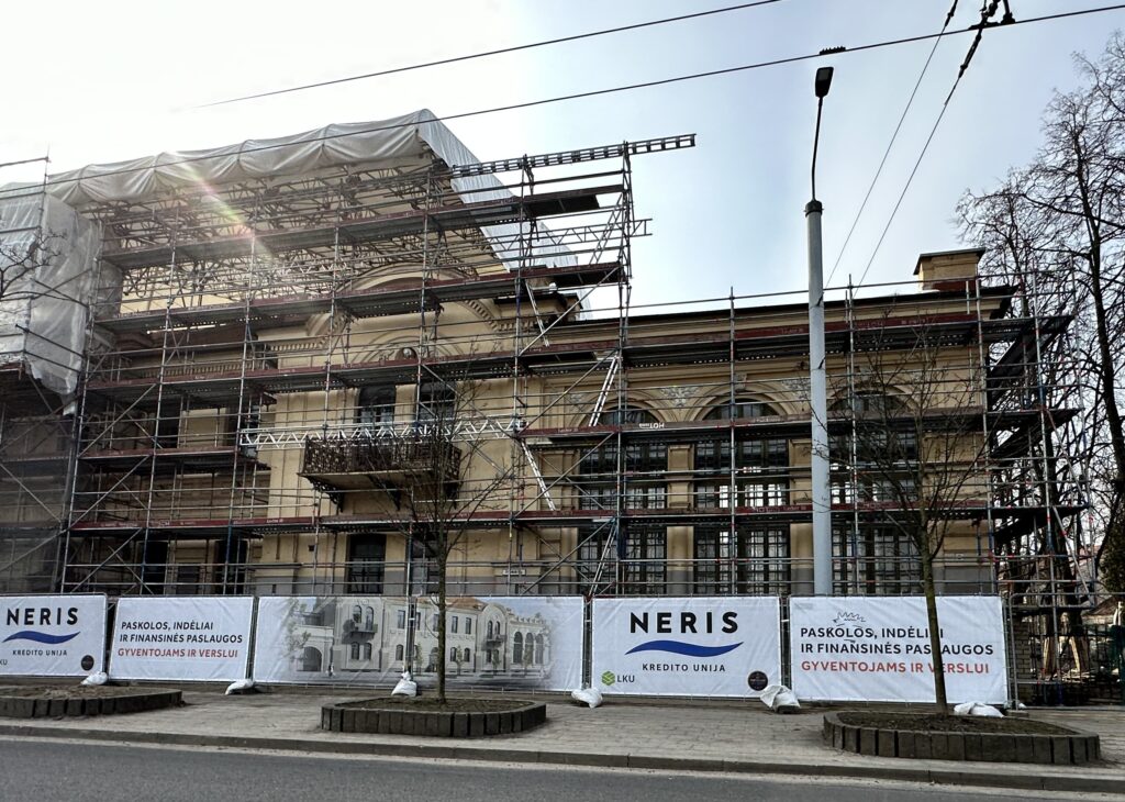 Radvilų valda Žygimantų g. 3 (Žygimantų g. 3) - Office center - construction photos