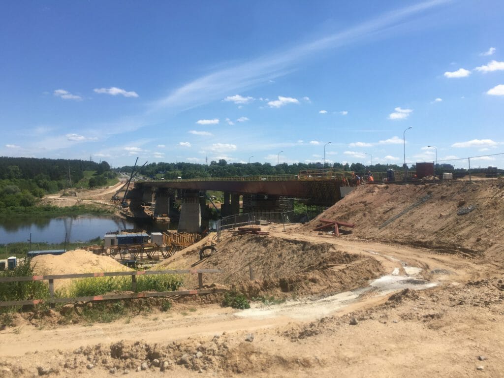 Islandijos pl. Kleboniškio tiltas 1 etapas (Islandijos pl.) - Bridge - construction photos