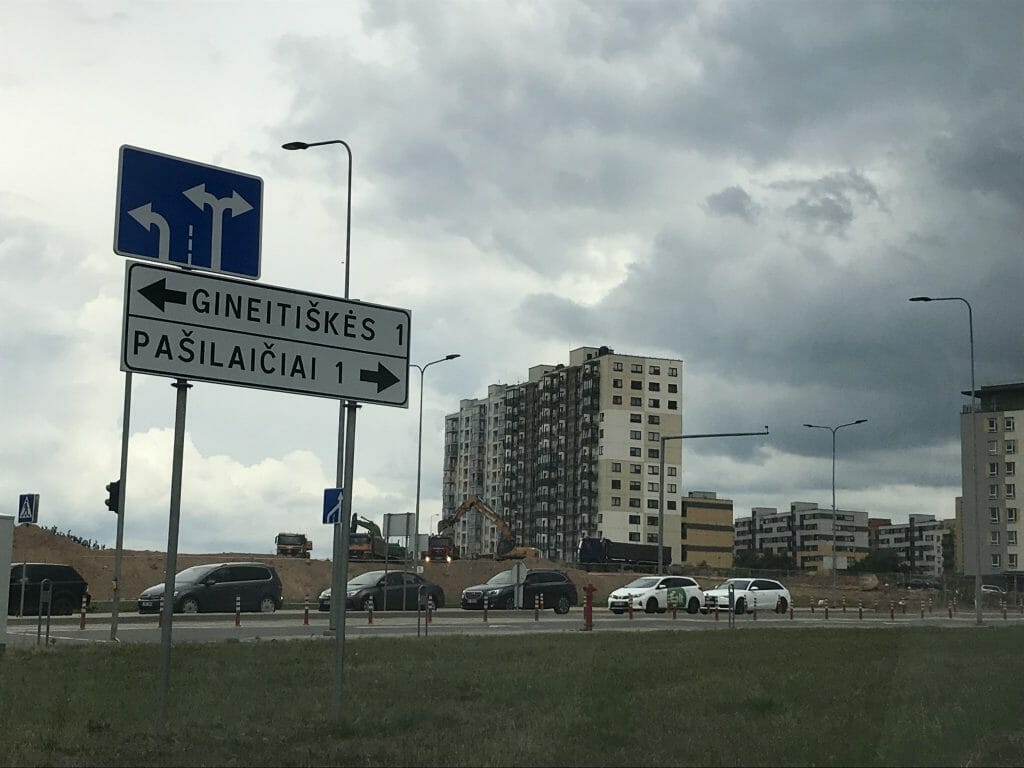 Pašilaičiai PC (Pavilnionių g. 55) - Tirdzniecības centrs - būvdarbu attēli