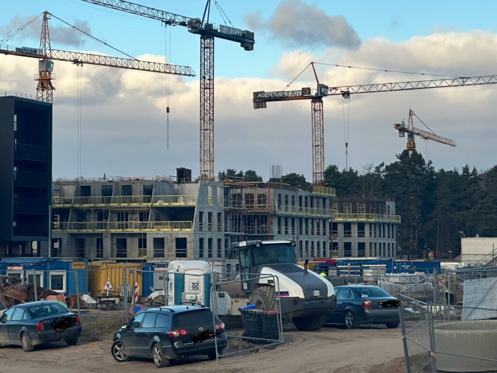 reVINGIS Park Space (Geležinio Vilko g. 2) - Multi apartment - construction photos