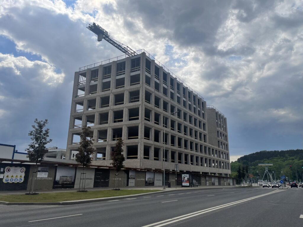 Sand Offices (Žalgirio g. 114) - Office center - construction photos