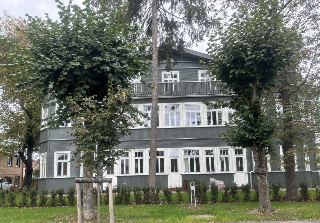 Panemunės vila (Gailutės g. 28) - Multi apartment - construction photos