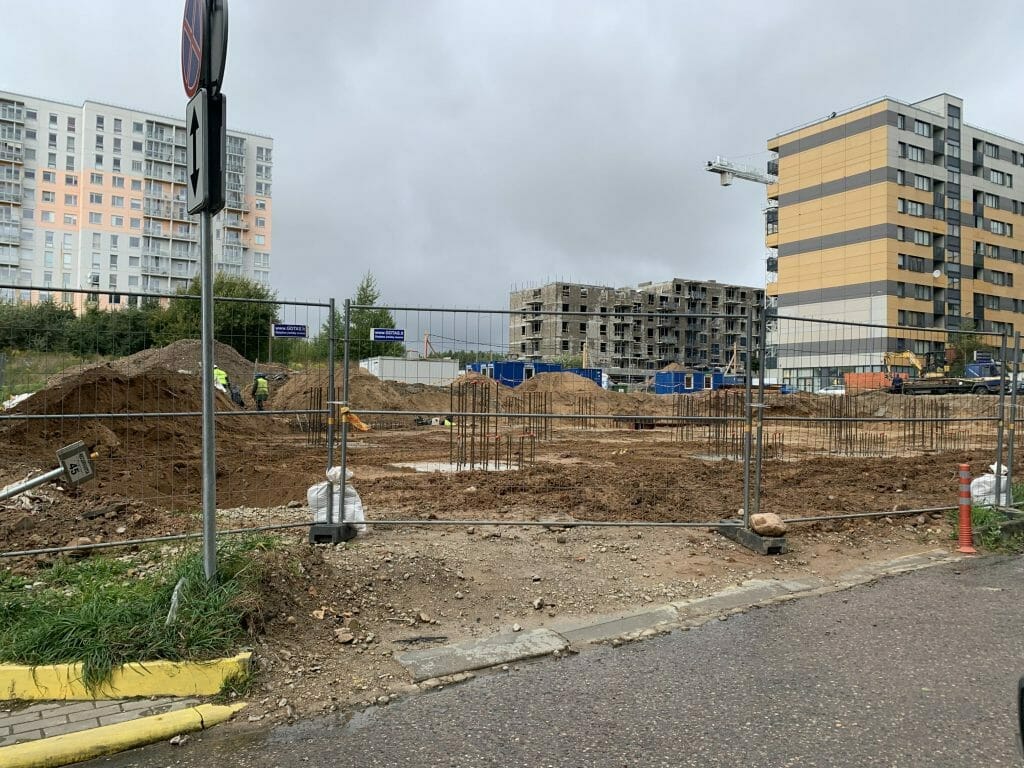 Smilgos 2 etapas (Perkūnkiemio g. 49) - Multi apartment - construction photos