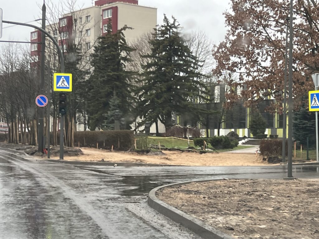 S. Žukausko ir P. Lukšio gatvės (S. Žukausko g., P. Lukšio g.) - Bike path, Street - construction photos