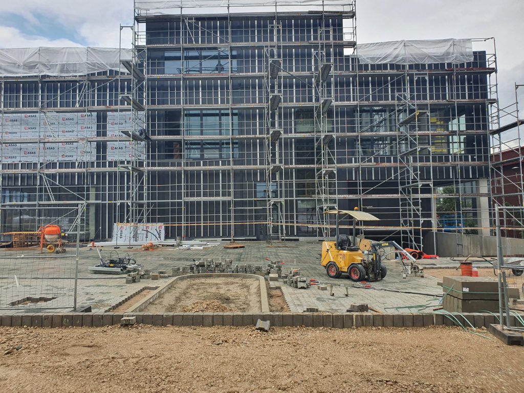 PC PIKAS (Ukmergės g. 221) - Shopping center - construction photos