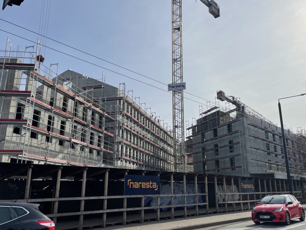 Vasario 16-osios (Vasario 16-osios g. 1) - Hotel, Office center, Primary and secondary education - construction photos