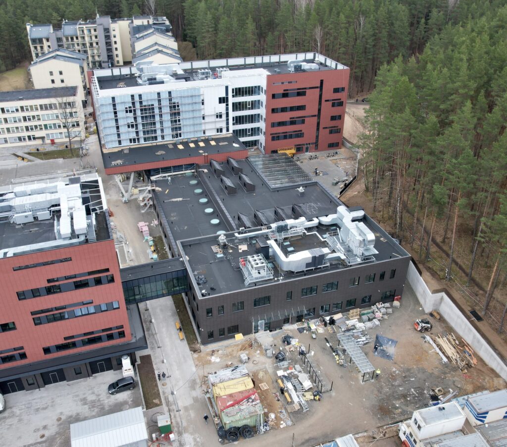 VGTU Elektronikos, Mechanikos ir Transporto inžinerijos fakultetų mokomasis korpusas (Plytinės g. 25-2) - Higher education - construction photos