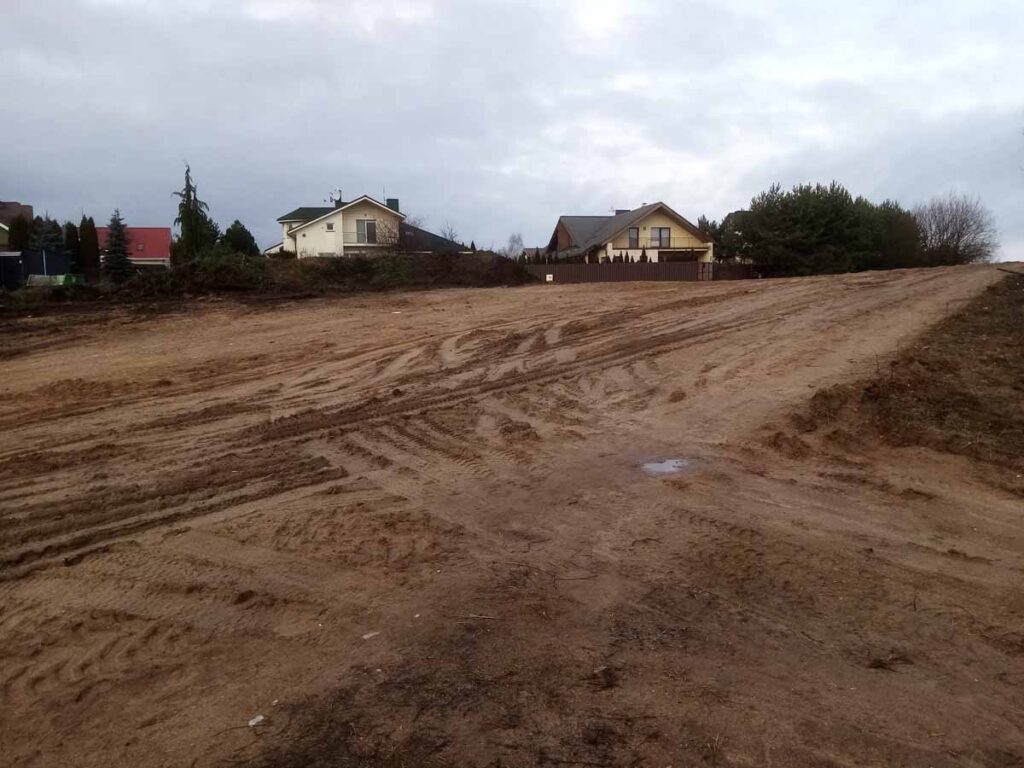 Gilužio g. (Gilužio g.) - Dviračių takas, Gatvė - statybų nuotraukos