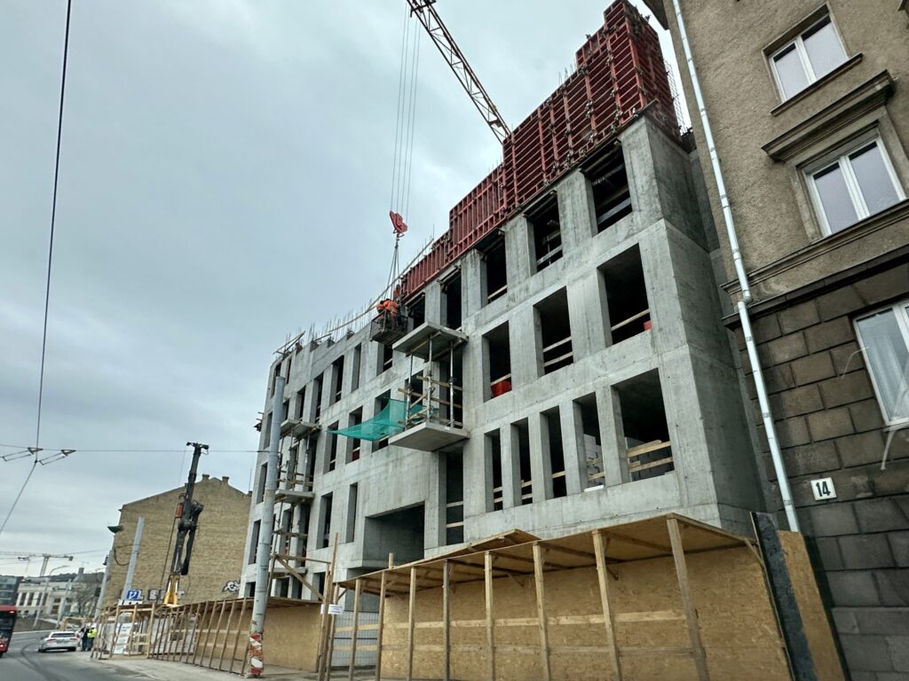 Bellini (Žygimantų g. 13) - Multi apartment - construction photos