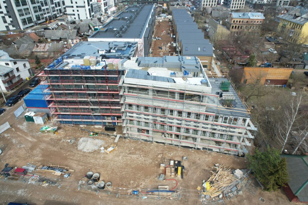 Kintų 11 (Kintų g. 11) - Verslo centras - statybų nuotraukos