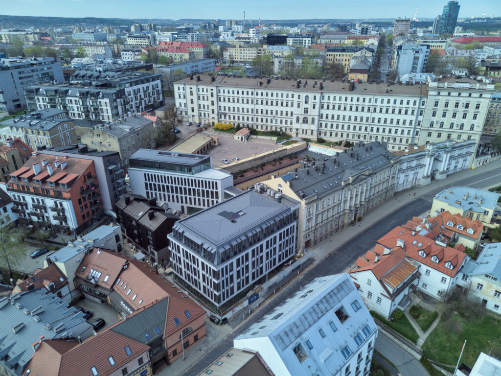 Lietuvos draudimo administracinis B10 (J. Basanavičiaus g. 10) - Multi apartment, Office center - construction photos