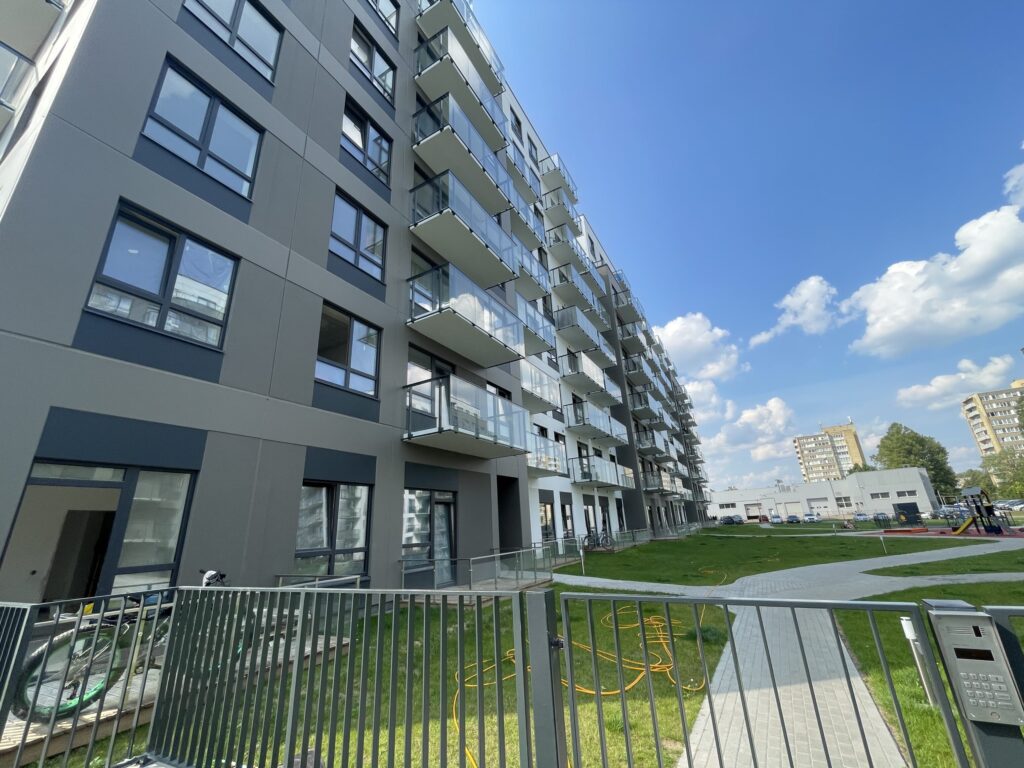 Verkių sodas 3 etapas (Verkių g. 39) - Multi apartment - construction photos