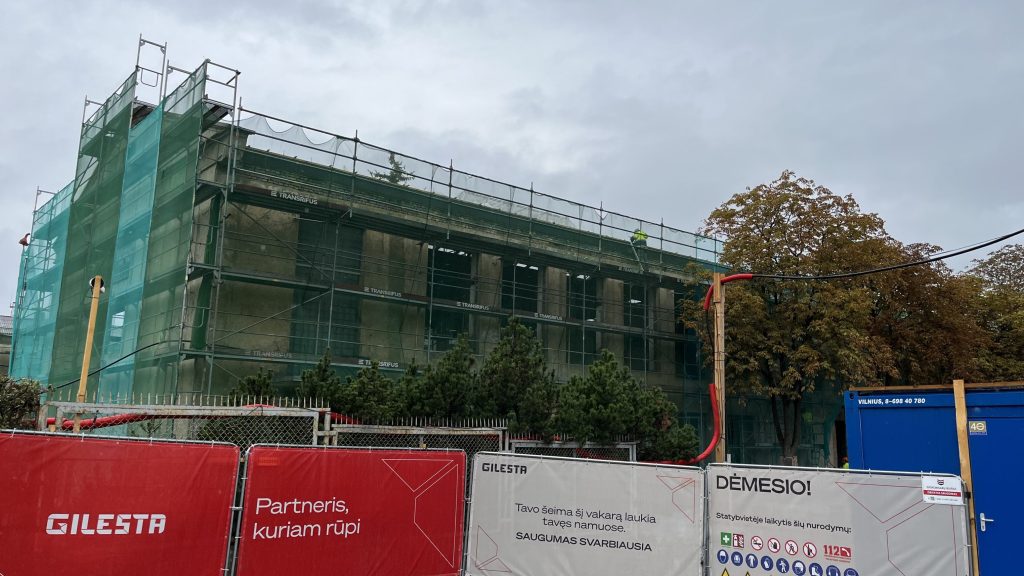 Tech Zity Lilium 2 etapas (Panerių g. 43) - Office center - construction photos