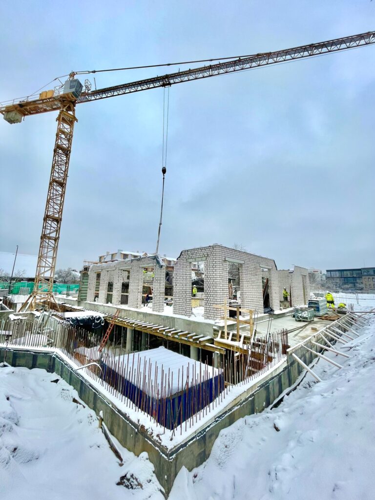 Cozy Life 2 etapas (Kintų g. 5) - Multi apartment - construction photos