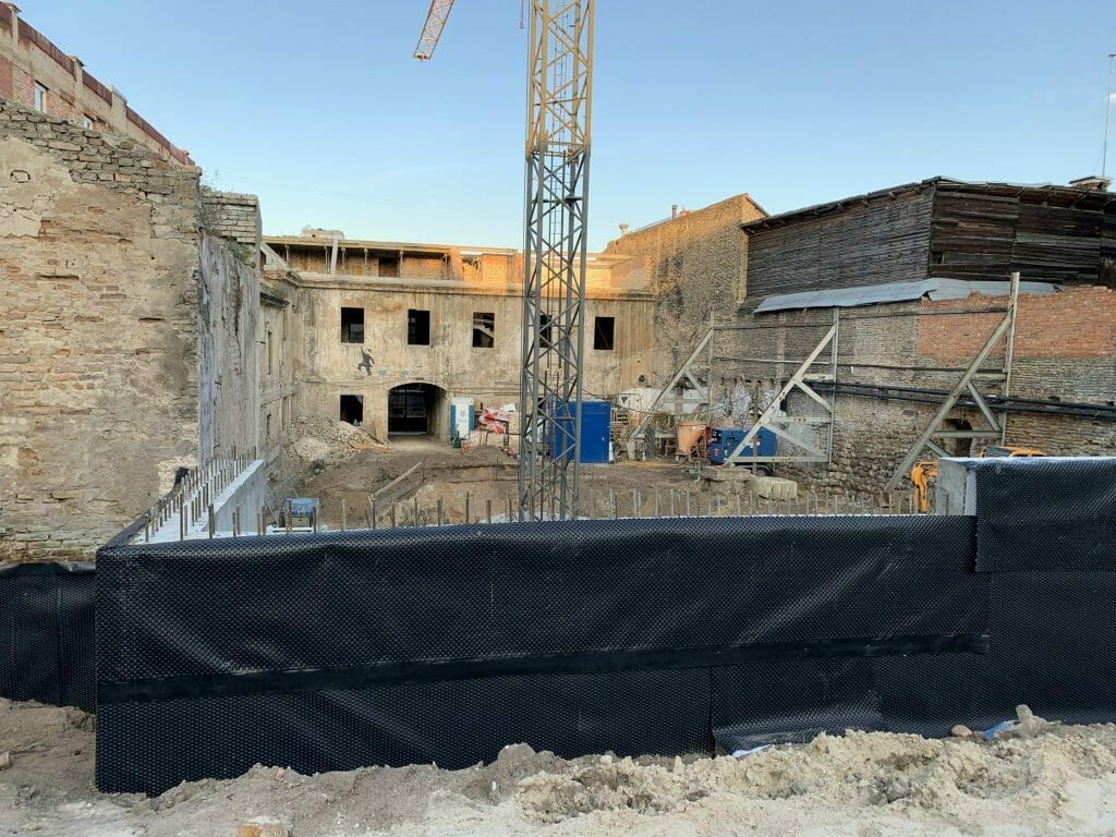 Totorių sodas (Totorių g. 13) - Multi apartment - construction photos