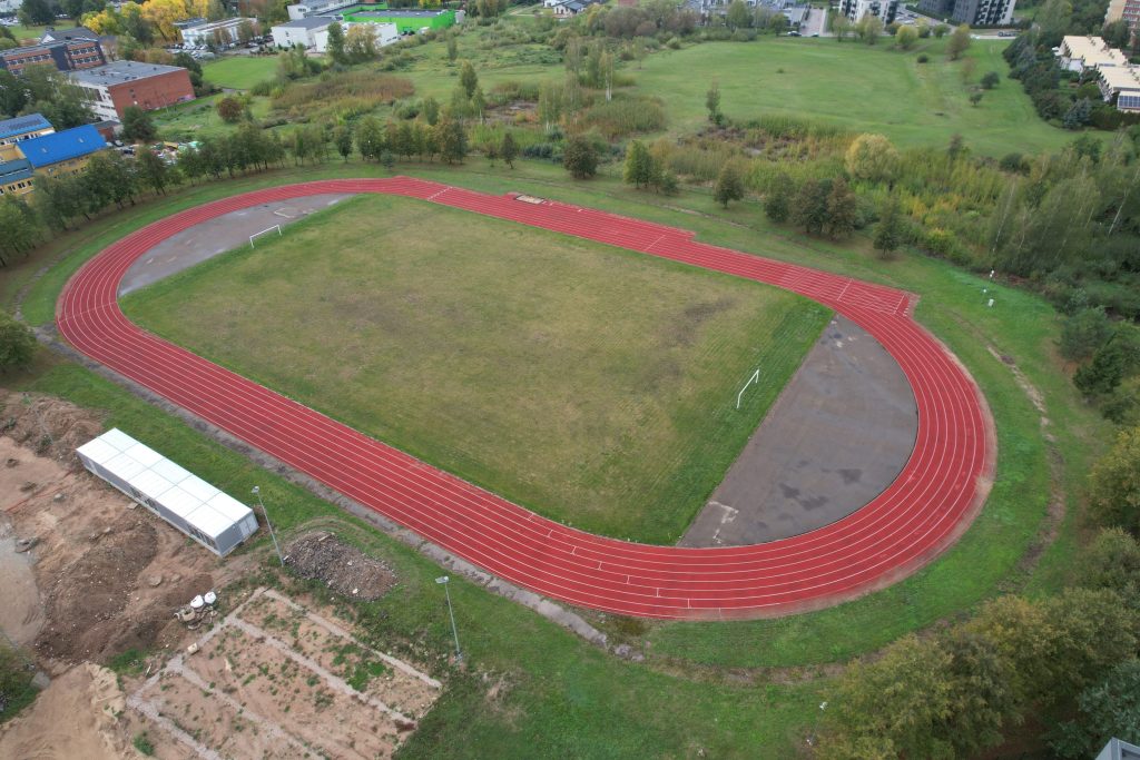 Taikos pr. 131 (Taikos pr. 131) - Sports field or court - construction photos