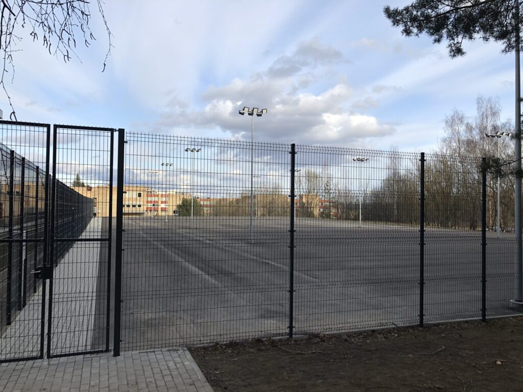 Sporto aikštynai Ozo g. (Ozo g. 39B) - Spordiväljak - ehituse fotod