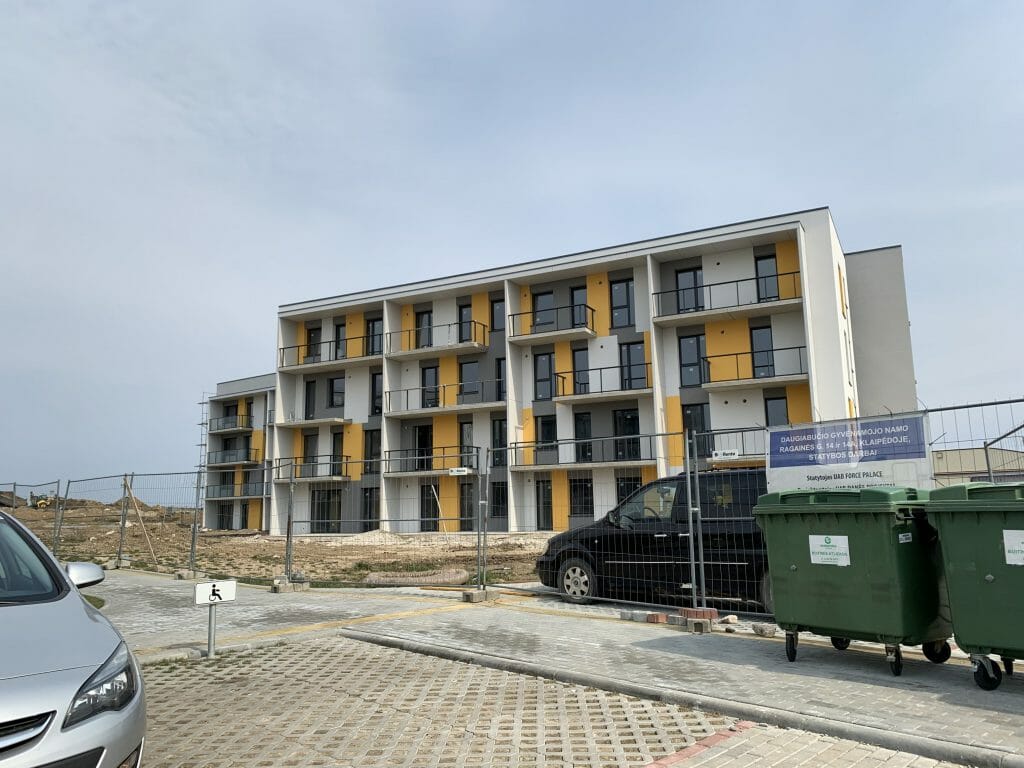 Saulės butai 4 etapas (Ragainės g. 14) - Daugiabutis - statybų nuotraukos