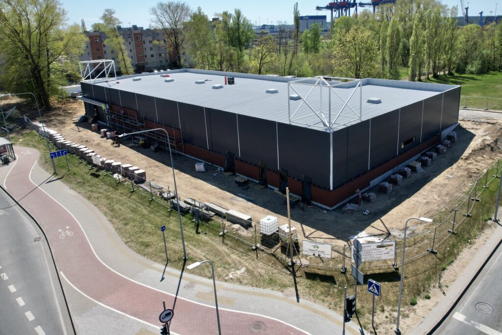 IKI Minijos (Minijos g. 100) - Food store - construction photos