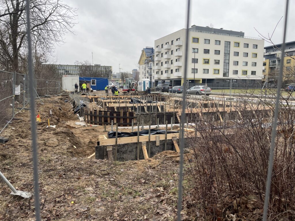 Jammi Žalgirio g. 66 (Žalgirio g. 66) - Food services - construction photos