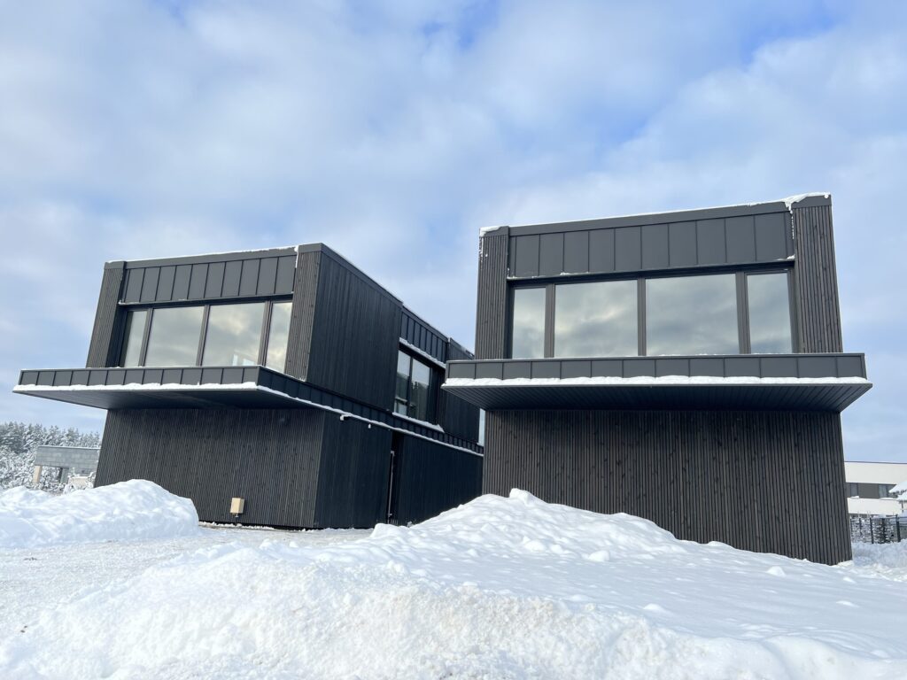 Gelužės kalvos (Našlaičių g. 3) (Našlaičių g. 3, 4, 5, 6, 7, 8) - Row housing - construction photos