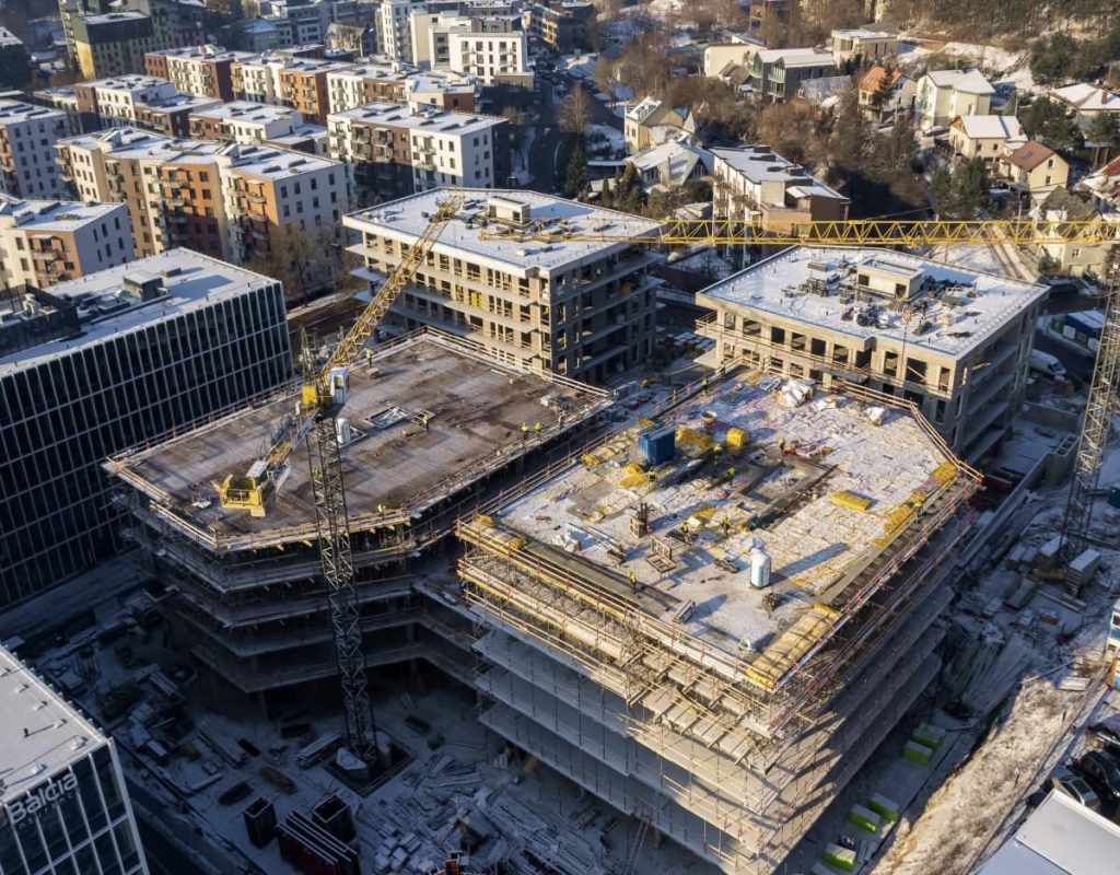 U128 (Ukmergės g. 128) - Daugiabutis - statybų nuotraukos