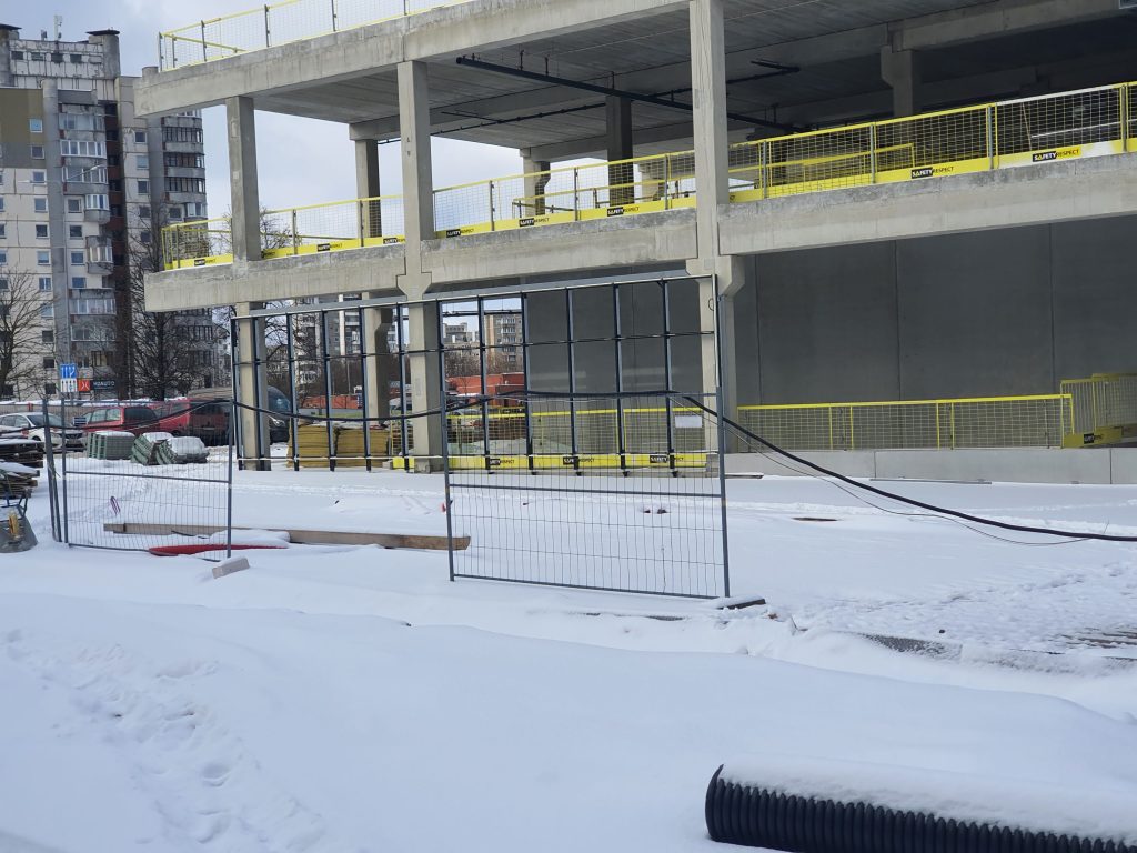 PC PIKAS (Ukmergės g. 221) - Shopping center - construction photos