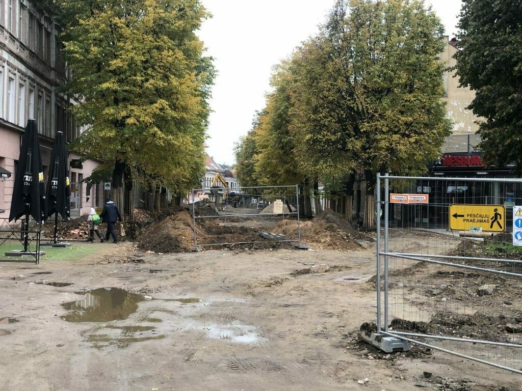 Vilniaus g. rekonstrukcija (Vilniaus g.) - Street - construction photos