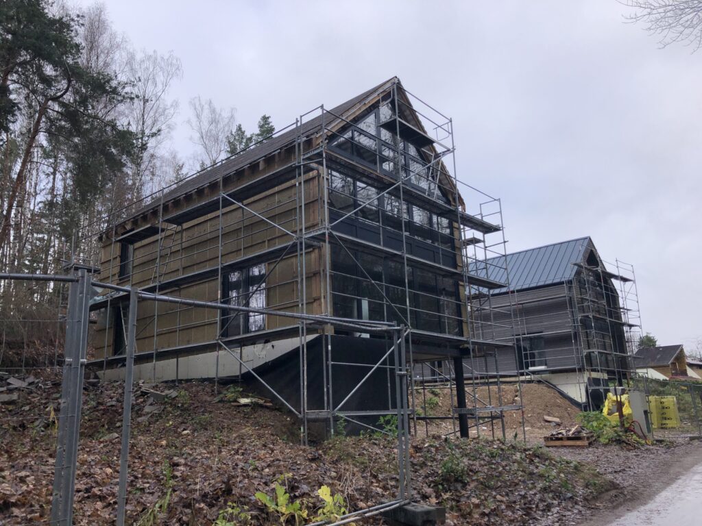 Pupojų g. 32, 34 (Pupojų g. 32, 34) - Private house community - construction photos