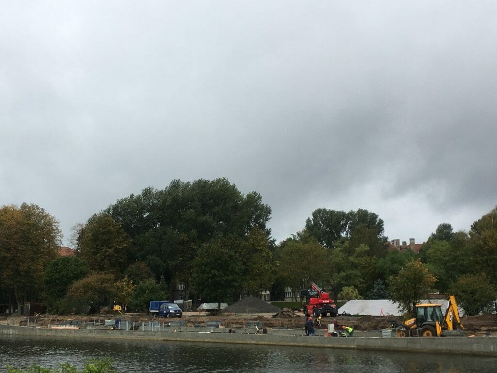 Danės krantinių rekonstrukcija (Danės g.) - Park - construction photos