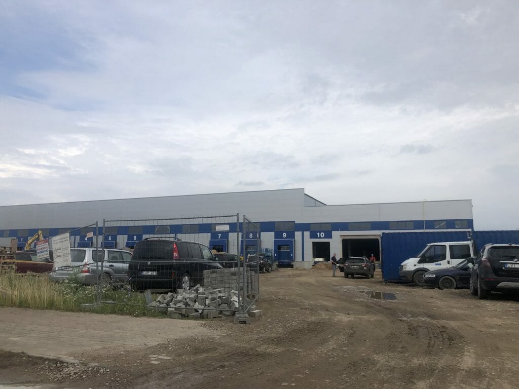 Verslo g. 9 (Verslo g. 9) - Warehouse / Distribution center - construction photos
