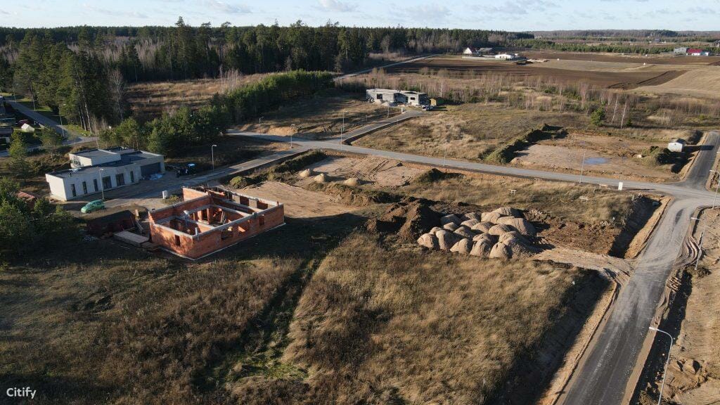 Bičiulių terasos (Veisiejų g.) - Land plots - construction photos