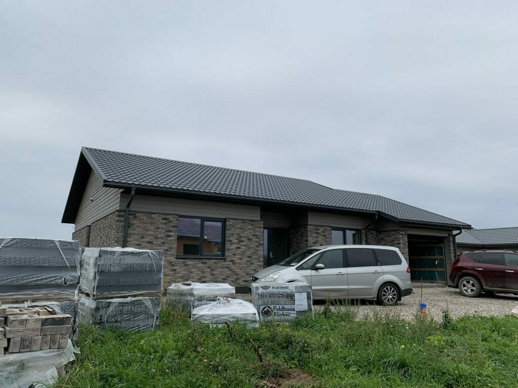 Saulės kalvos (Akacijų g. 1, 2, 3, 4, 5, 6, 7, 8, 9, 10, 11, 12, 13, 14, 15, 16, 17, 18, 19, 20, 21, Jazminų g. 1, 3, 5, 7, 9, 11, 13, 15, 17) - Private house community - construction photos