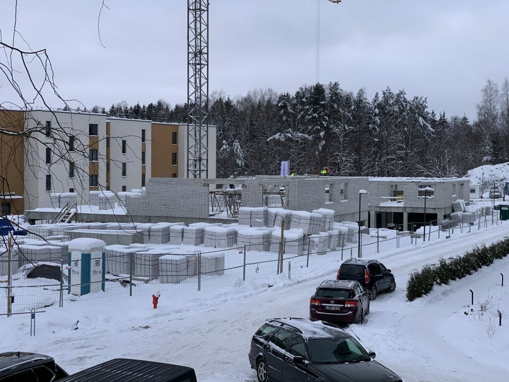 B Kvadratu (Bajorų kel. 29) (Bajorų kel. 29) - Multi apartment - construction photos