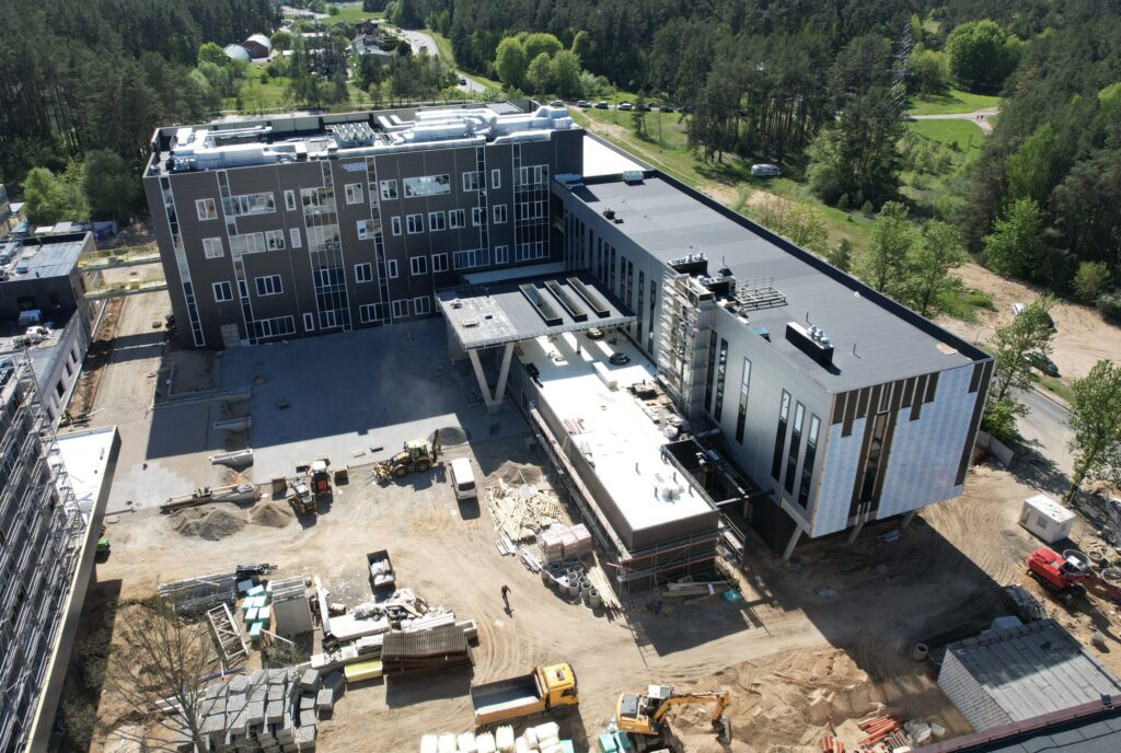 VGTU Elektronikos, Mechanikos ir Transporto inžinerijos fakultetų laboratorijos (Plytinės g. 25) - Higher education - construction photos