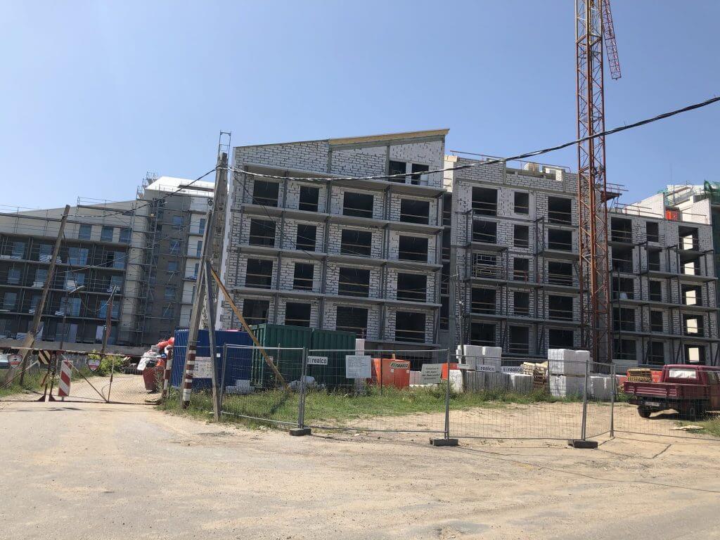 Žvėryno panoramos (Siesikų g. 14) - Multi apartment - construction photos