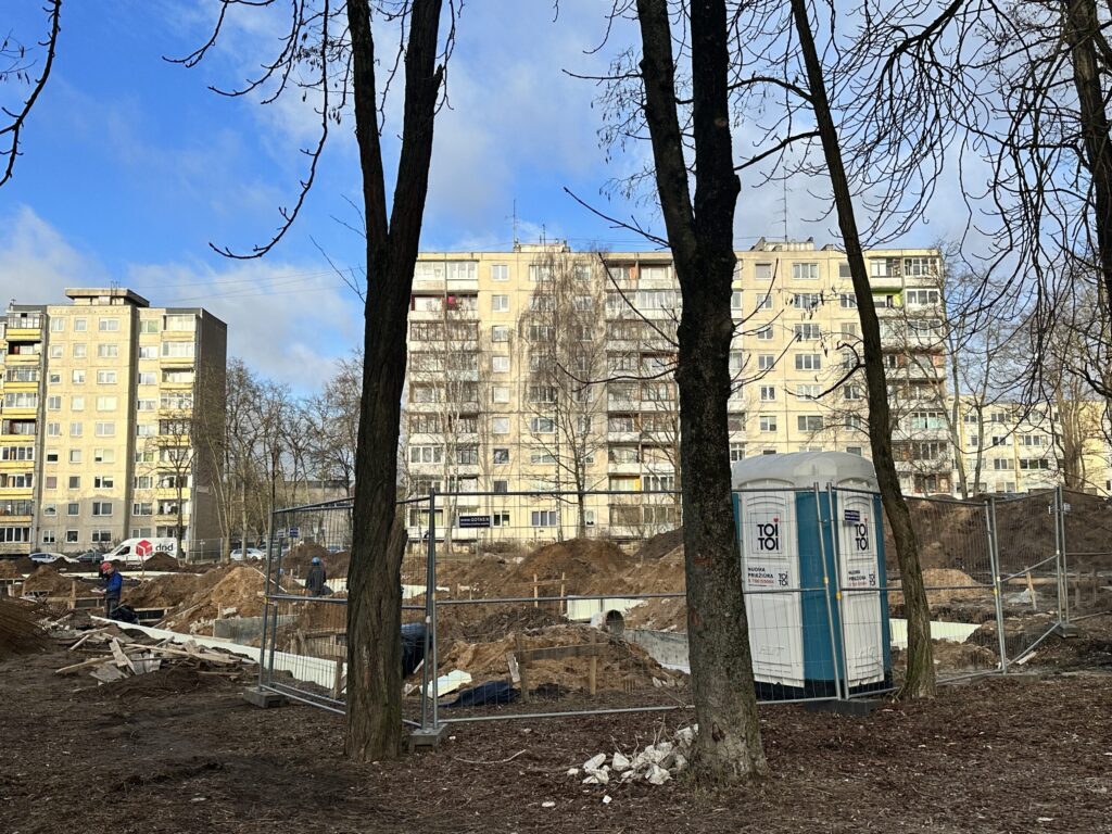 Pažaislio apartamentai 2 etapas (Betonuotojų g. 4) - Multi apartment - construction photos