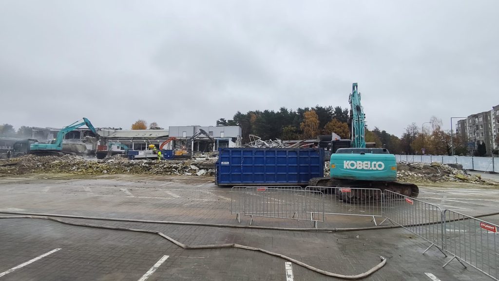 PC Mada rekonstrukcija (Viršuliškių g. 40, 42) - Shopping center - construction photos