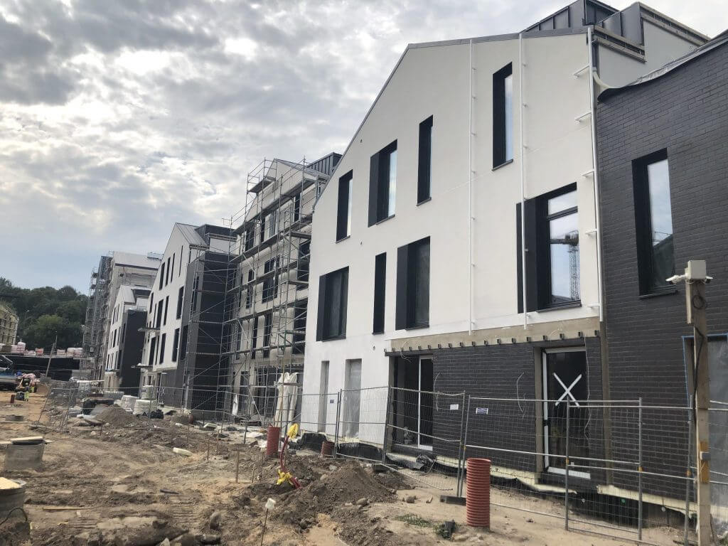 PAUPYS 2 etapas (Aukštaičių g. 10) - Multi apartment - construction photos