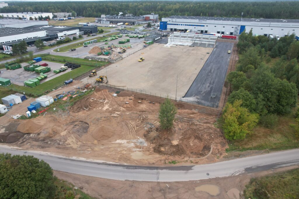 VAATC didelių gabaritų atliekų aikštelė V. A. Graičiūno g (V. A. Graičiūno g. 36D) - Taaskasutuskeskus - ehituse fotod