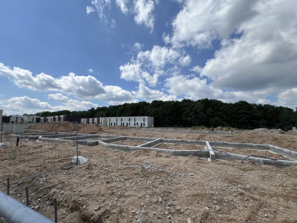 MO Garden 2 etapas (sublokuoti namai) (Mozūriškių g. 230) - Row housing - construction photos