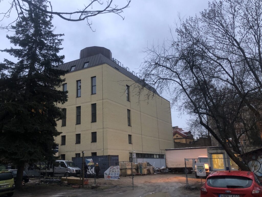 Vrublevskių bibliotekos rekonstrukcija (Žygimantų g. 1) - Library - construction photos