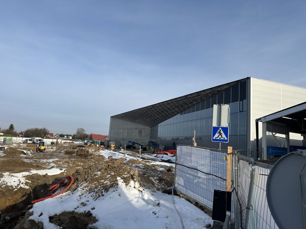 VNO išvykimo terminalas (Rodūnios kel. 2) - Lidosta - būvdarbu attēli