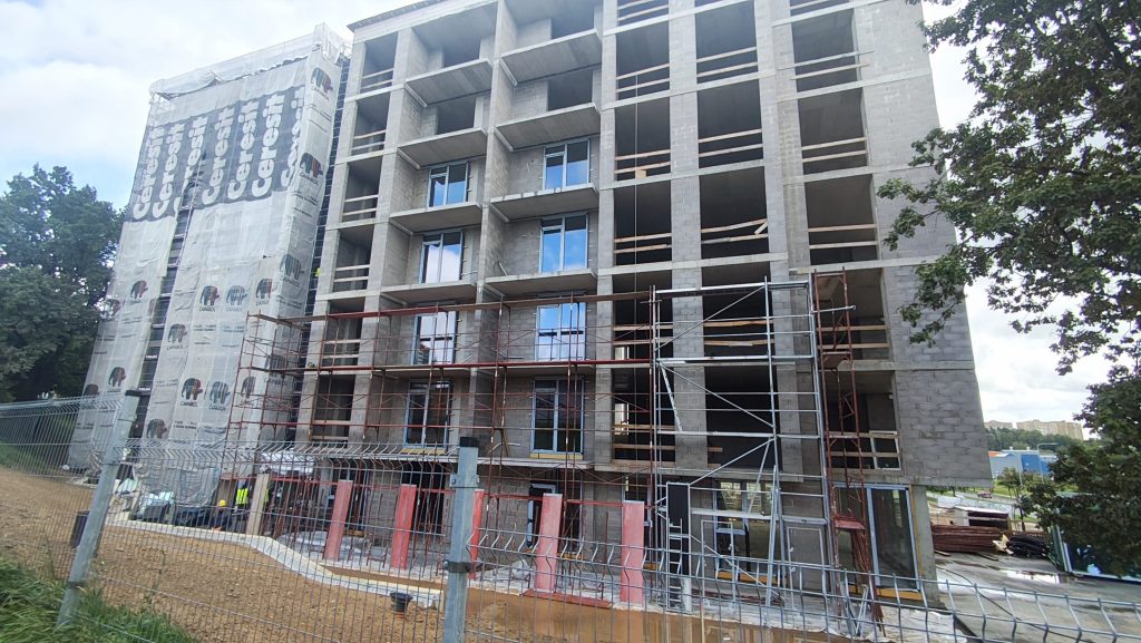 RIGO (Rygos g. 11A) - Multi apartment - construction photos