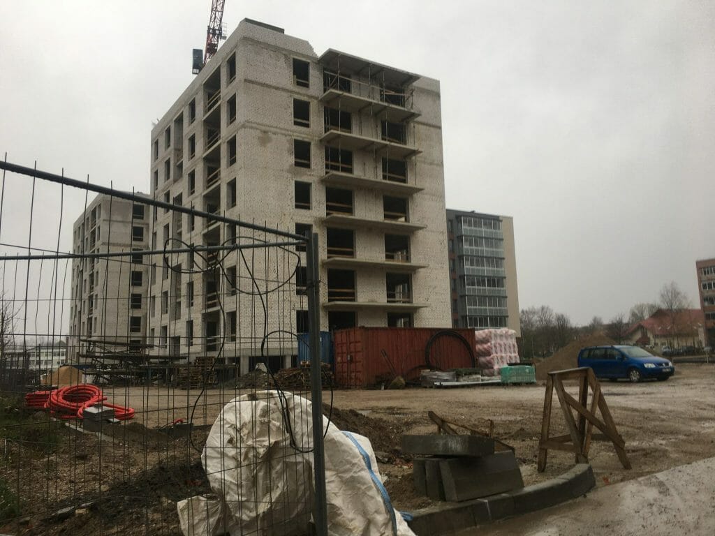 Baltijos terasos (Baltijos pr. 111) - Korterelamu - ehituse fotod