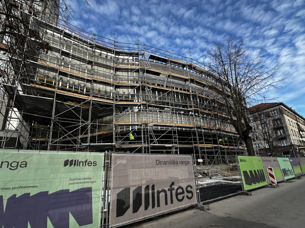Klaipėdos muzikinis teatras (Danės g. 19) - Cultural center - construction photos
